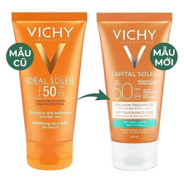 VICHY_KCN Capital Soleil Mattifying Face Fluid Dry Touch 50ml