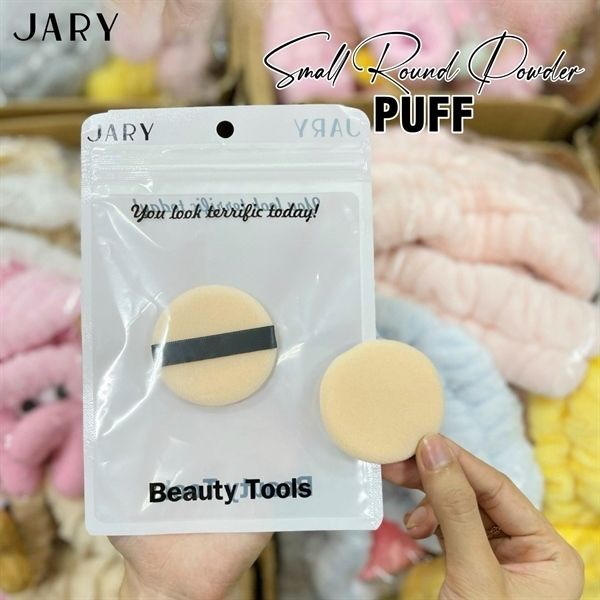 JARY_Bông Phấn Phủ Small Round Powder Puff