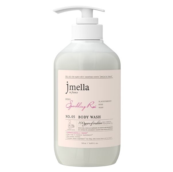 JMELLA_Sữa Tắm Dưỡng Ẩm Hương Nước Hoa No.05 Sparkling Rose 500ml