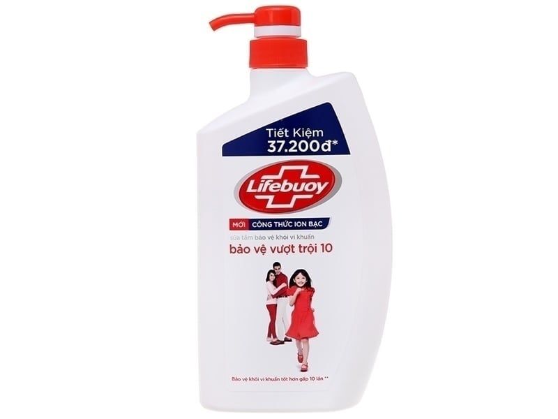 Lifebuoy_Sữa Tắm Bảo Vệ Vượt Trội 800g