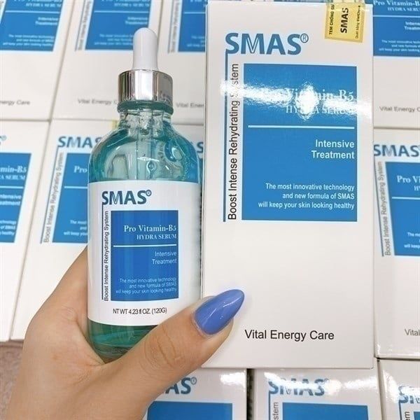 SMAS_Tinh Chất Cấp Nước Hyaluronic Acid Premium Ampoule 100ml