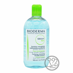 BIODERMA_Nước Tẩy Trang Dành Cho Da Dầu & Hỗn Hợp Sébium H2O 500Ml (Xanh Lá)