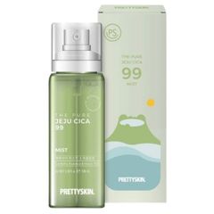PRETTYSKIN_Xịt Khoáng Rau Má The Pure Jeju Cica 99 Mist 100ml