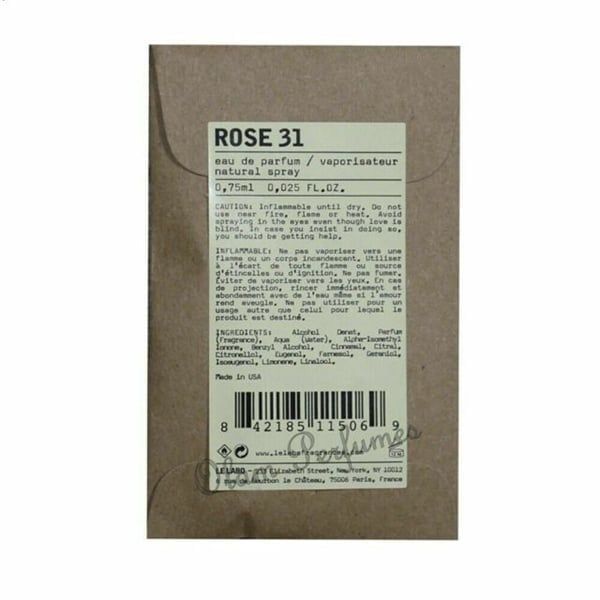 LE LABO_Nước Hoa Grasse Rose 31 Eau De Parfum 100ml