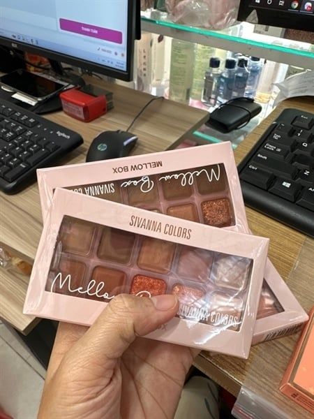 SIVANNA COLORS_Phấn Mắt 10 ô Mellow Box No.03