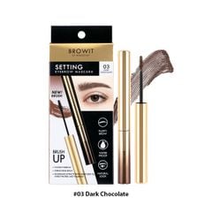 BROWIT_Mascara Định Hình Lông Mày #03 Dark Chocolate