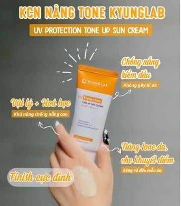 KYUNGLAB_Kem Chống Nắng UV Protection Tone Up Sun Cream 50ml