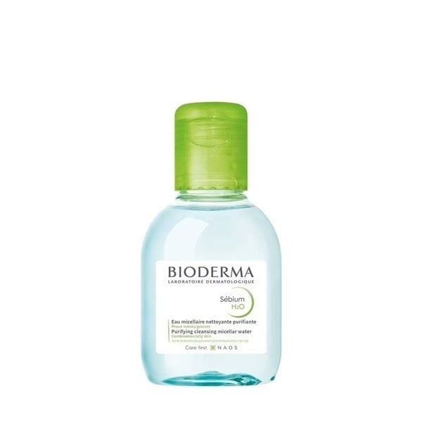 BIODERMA_Nước Tẩy Trang Dành Cho Da Dầu & Hỗn Hợp Sébium H2O 100Ml (Xanh Lá)