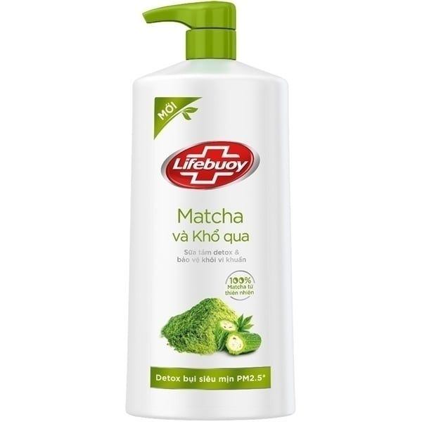 Lifebuoy_Sữa Tắm Bảo Vệ Matcha & Khổ Qua 800g (Chai)