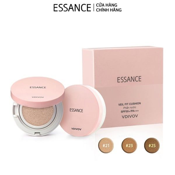 ESSANCE_Phấn Nước Mịn Lì Mờ Khuyết Điểm #21 Sand Ivory 15g