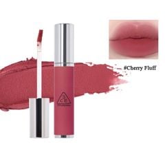 3CE_Son Kem Hazy Lip Clay #Cherry Fluff (Hồng San Hô) 4G