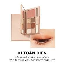 CARSLAN_Bảng Phấn Mắt 10 Màu Silky Twinkle Comprehensive Palette #01 18G