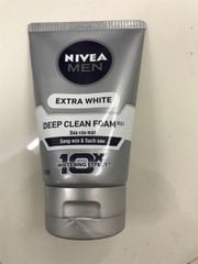 88836 NIVEA_Sữa Rửa Mặt Men Extra White Giúp Sáng Da 100g