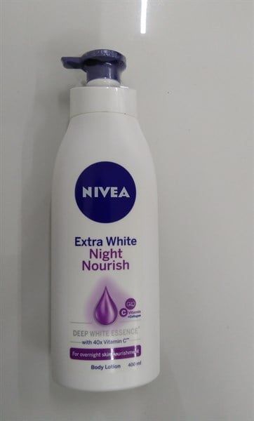 98412 NIVEA_ Sữa Dưỡng Thể Trắng Da Ban Đêm 350ML