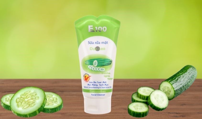 E100_Sữa Rửa Mặt Dưa Leo 100g
