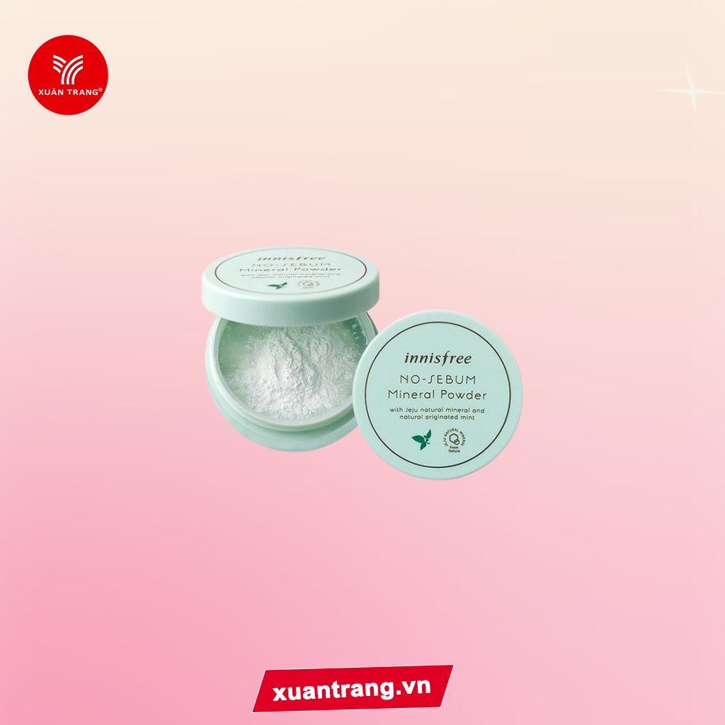 INNISFREE_Phấn Phủ Dạng Bột Kiềm Dầu No Sebum Mineral Powder 5g