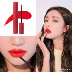 3CE_Son Kem Lì Velvet Lip Tint #Best Ever (Đỏ Thuần) 4G