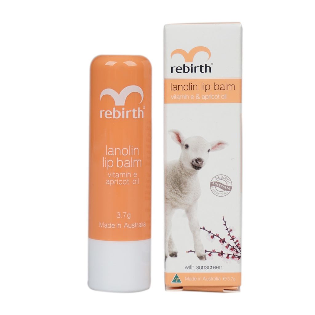 REBIRTH_Son Dưỡng Lanolin Lip Balm 3.7G