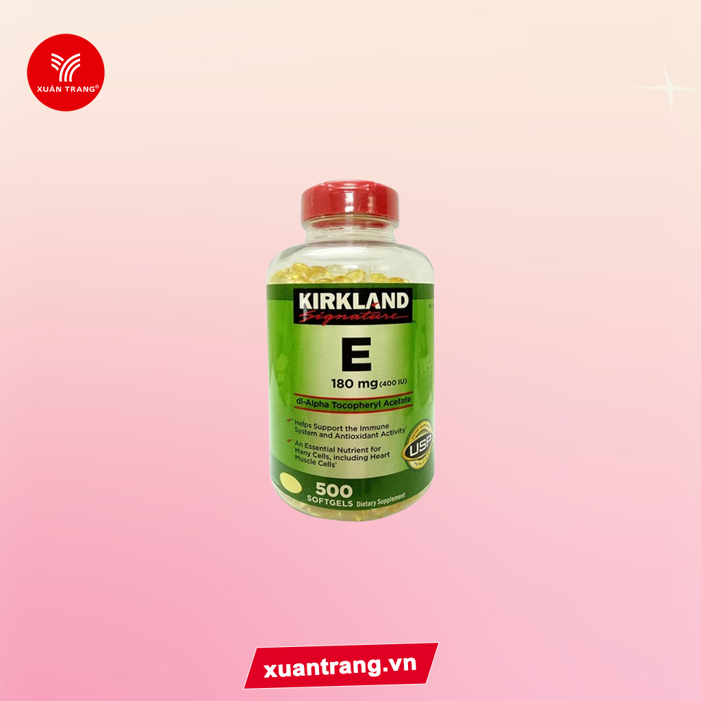 KIRKLAND_Viên Uống Signature Vitamin E 400 IU, 500 viên