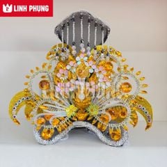 Mão bà mẫu hoa toàn màu (tượng cao 50cm, 60cm ) - Mã: HTM