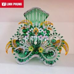 Mão bà mẫu hoa toàn màu (tượng cao 50cm, 60cm ) - Mã: HTM