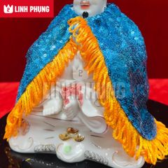 Áo choàng cho tượng ông Thần Tài hoặc Thổ Địa (vải kim sa) Mã: ATDKS