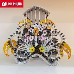 Mão bà mẫu hoa toàn màu (tượng cao 50cm, 60cm ) - Mã: HTM
