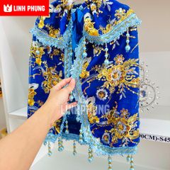 [MỚI] Áo Choàng Voan 2 Lớp - Size: 20-60cm | Phù Hợp Tượng Bà Quan Âm, Địa Mẫu, Chúa Xứ, Ngũ Hành - Mã: CVO, QAV