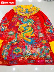 Áo bà Châu Đốc An Giang kết đá nguyên áo - Mã: CDMNCO