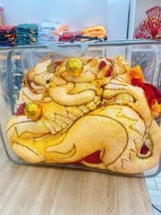 Áo Bà Châu Đốc An Giang - Rồng nổi kết cườm (Vàng, Đỏ) - MNCD(c)