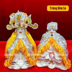 Áo choàng cho tượng ông Thần Tài hoặc Thổ Địa (vải kim sa) Mã: ATDKS