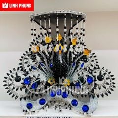 Áo Mão Mẹ Địa Mẫu Núi Cấm An Giang – Đồ Cúng Thủ Công Cao Cấp Trang Nghiêm - 1M-NI40 – Linh Phụng