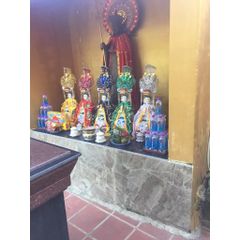 Mão 5 Bà Ngũ Hành (KHÔNG ÁO) - Mẫu Hột Đá Toàn Màu - Size tượng: 40cm (Ni 22cm) BTM