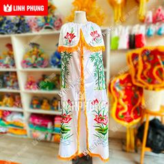 Áo choàng Quan Âm Tây Ninh phía trước mẹ Linh Sơn kícḣ cỡ dài 1m6