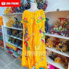 Gia Lào Đồng Nai - Áo Mão Bà Địa Mẫu - Size: 1M-Ni40 - Đồ Thờ Cúng Cao Cấp Trang Nghiêm - Linh Phụng
