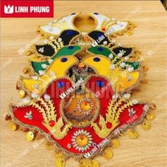 Xay cổ cứng 2 Phụng cho tượng cao từ 20cm đến 60cm