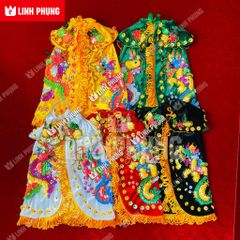 Áo Mão 5 Bà Ngũ Hành Côn Đảo Vũng Tàu - Đồ Thờ Cúng Cao Cấp Trang Nghiêm - Linh Phụng