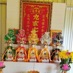 Combo áo mão 5 bà Ngũ Hành Nương Nương tượng cao 30cm,40cm