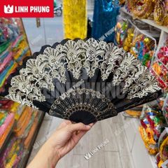 Quạt dành cho tượng Bà (Ngũ Hành, Chúa Xứ, Thiên Hậu, Cô)