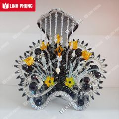 Mão Bà Địa Mẫu khung lưới đính đá - Size tượng: 50cm - 80cm / Mã: BTM, BNS, BNV