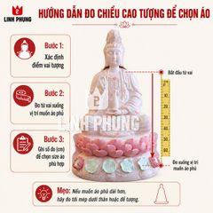 Áo Choàng Voan 2 Lớp - Size: 3m, 3m5 | Phù Hợp Tượng Bà Quan Âm, Địa Mẫu, Chúa Xứ, Ngũ Hành - Mã: CVO, QAV
