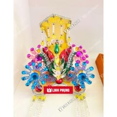 Mão 5 bà Ngũ hành cho tượng cao 20cm ni16 ngũ sắc
