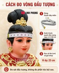 Mão Bà Đầu Cánh Đá  dành cho tượng cao 60cm ni32cm