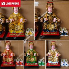 5 Đôi Hài - 5 Bà Ngũ Hành - Đính Đá Trang Trí - Size tượng: 20-50cm