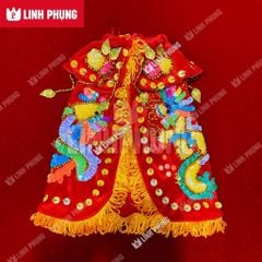 Combo 5 áo bà Ngũ Hành Nương Nương dành cho tượng cao từ 30cm đến 60cm