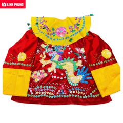 Áo mặc có tay dành cho tượng ngồi kícḣ cỡ từ 40cm đến 60cm