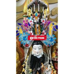 Combo áo mão bà Diêu Trì dành cho tượng cao từ 20cm đến 40cm