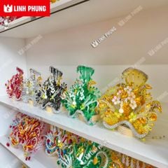 Combo áo mão 5 bà Ngũ Hành - Mẫu HTM, HNS - dành tượng cao 30cm và 40cm