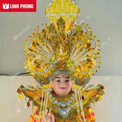 Combo Áo Mão cho tượng bà Chúa Xứ -kích cỡ tượng cao từ 30cm đến 60cm