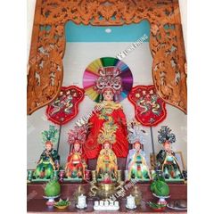 Vòng chuỗi phụ kiện đeo cho tượng BÀ/ tượng ÔNG cao từ 1m - 3m5 - PKC